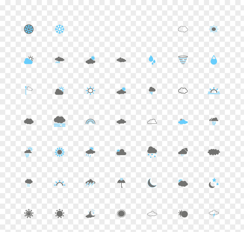Vector Weather Icon Euclidean PNG