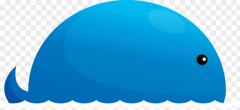 Whale Blue Cartoon Porpoise PNG