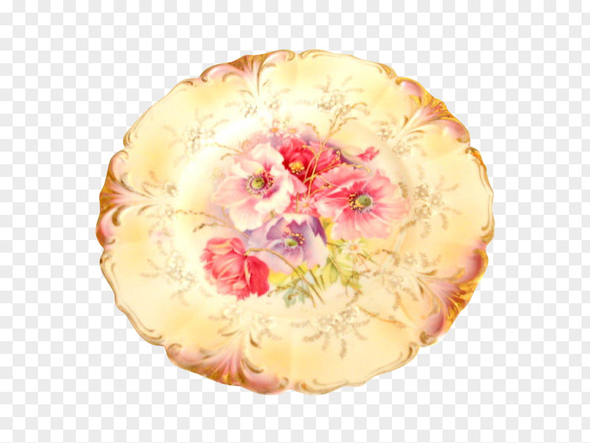 Hand-painted Peony Petal Peach PNG
