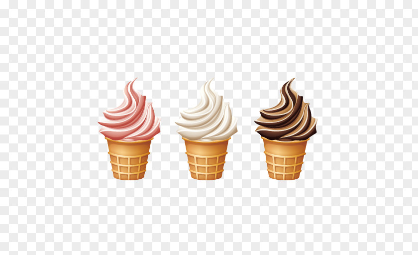 Ice Cream Cone Frozen Yogurt PNG