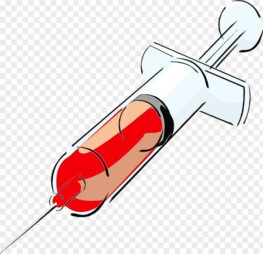 Medical Equipment Syringe Cartoon PNG