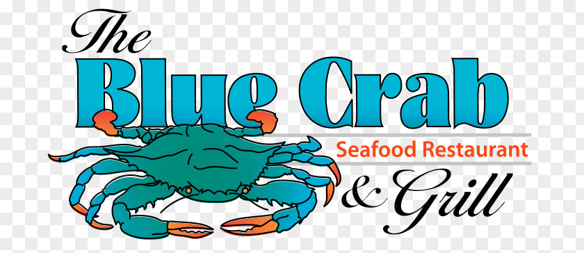 SeaFood Logo Blue Crab Grill Clam Chesapeake Restaurant PNG