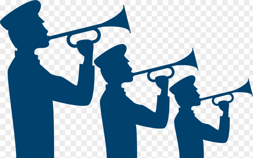 Simple Soldier Horn Trumpet Public Relations Mellophone Clip Art PNG