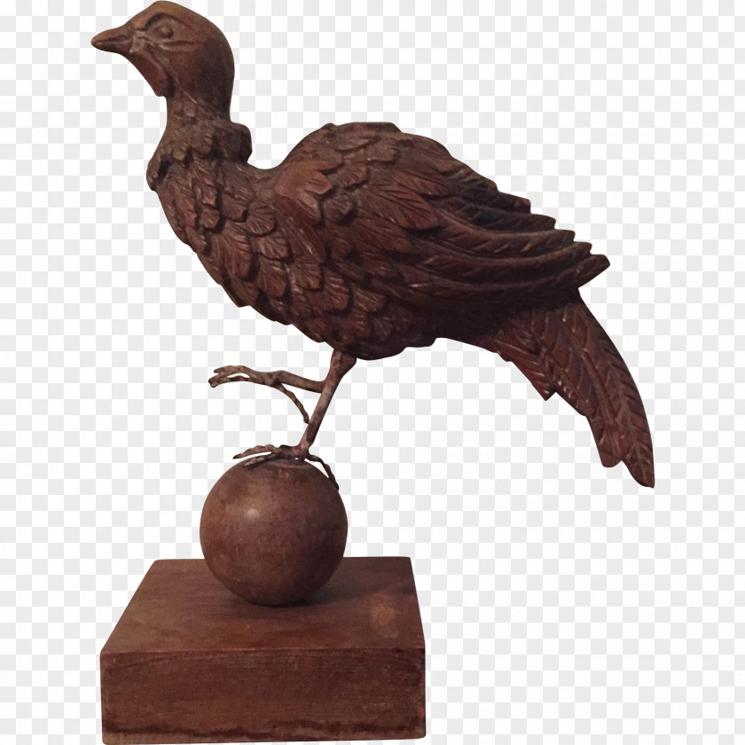 Bird Bronze Sculpture Beak PNG