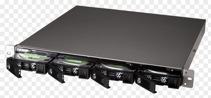 Hard Disk Computer Cases & Housings Network Storage Systems Rack Unit 19-inch QNAP Systems, Inc. PNG