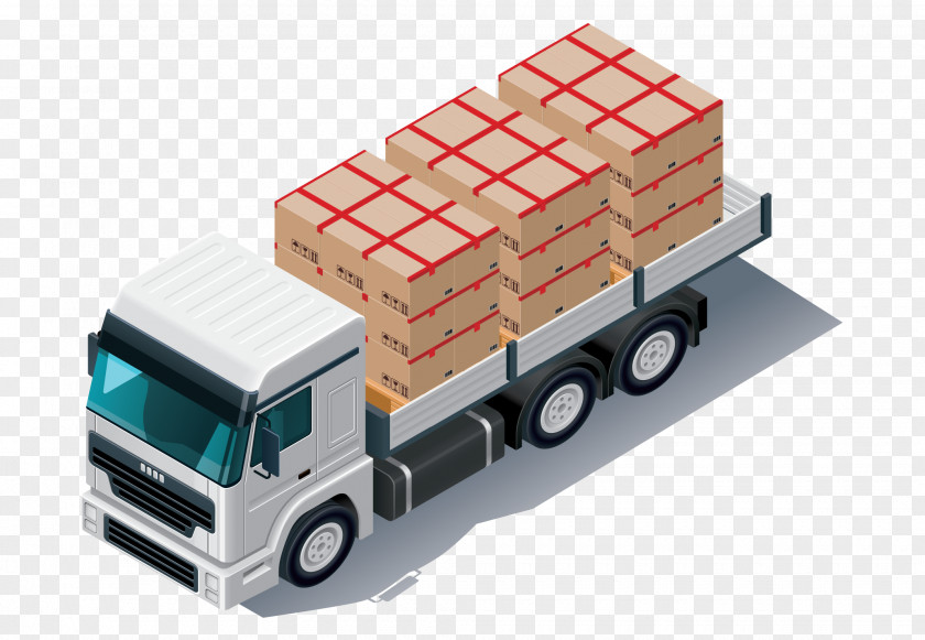 Load Pickup Truck Cargo Semi-trailer PNG