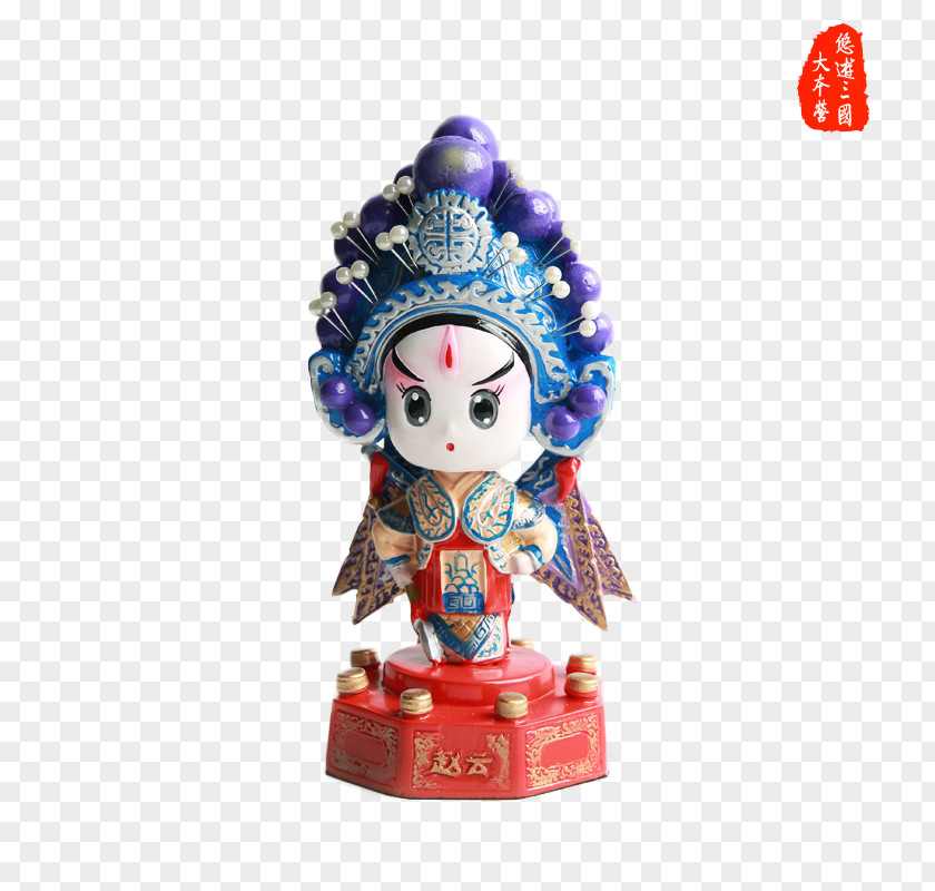 Opera Characters Ornaments Beijing Sun Wukong Peking Gift Figurine PNG