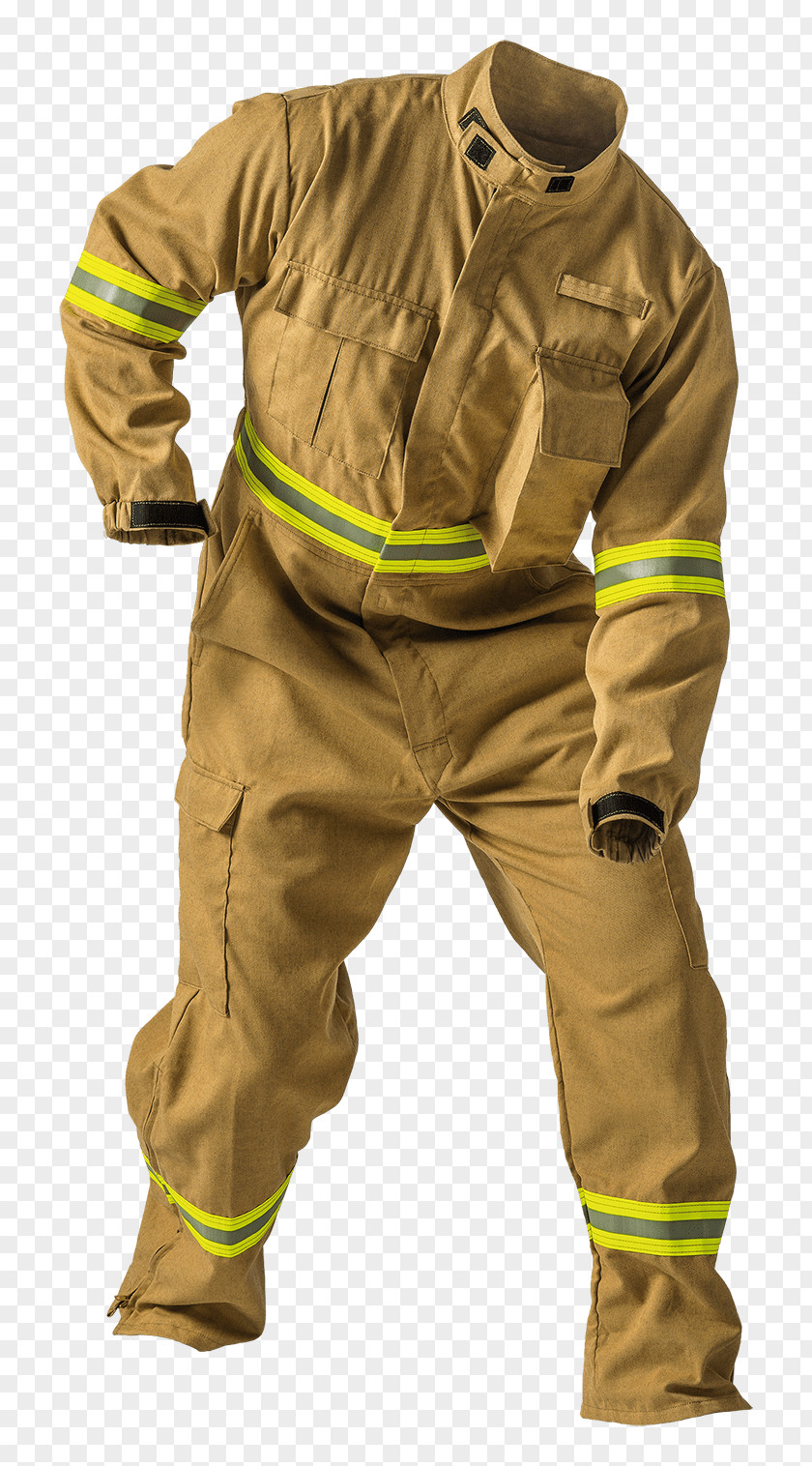 Bi-color Package Design Firefighter Bunker Gear Boilersuit Hazardous Material Suits Personal Protective Equipment PNG