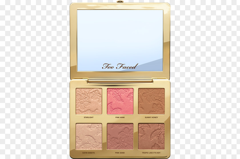 Face Too Faced Natural Eyes Highlighter Cosmetics Palette PNG