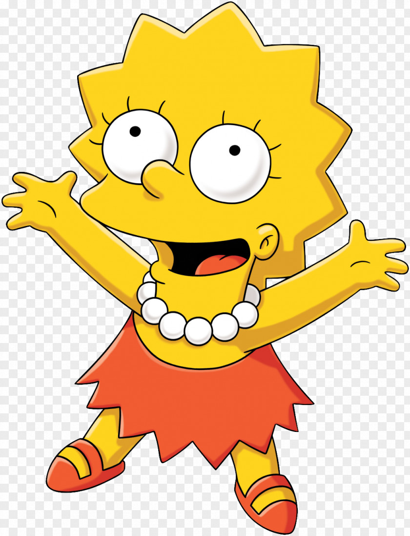 Lisa Simpson Homer Bart Maggie Marge PNG