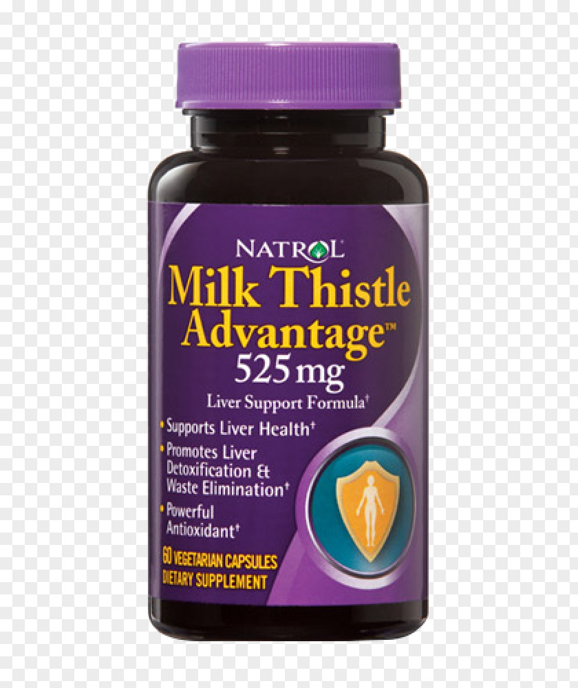 Milk Thistle Dietary Supplement Capsule Natrol Nutrition PNG