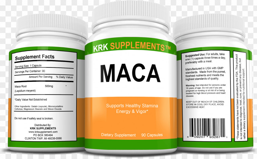 Peruvian Maca Dietary Supplement Nitric Oxide Carbohydrate Fat Arginine PNG
