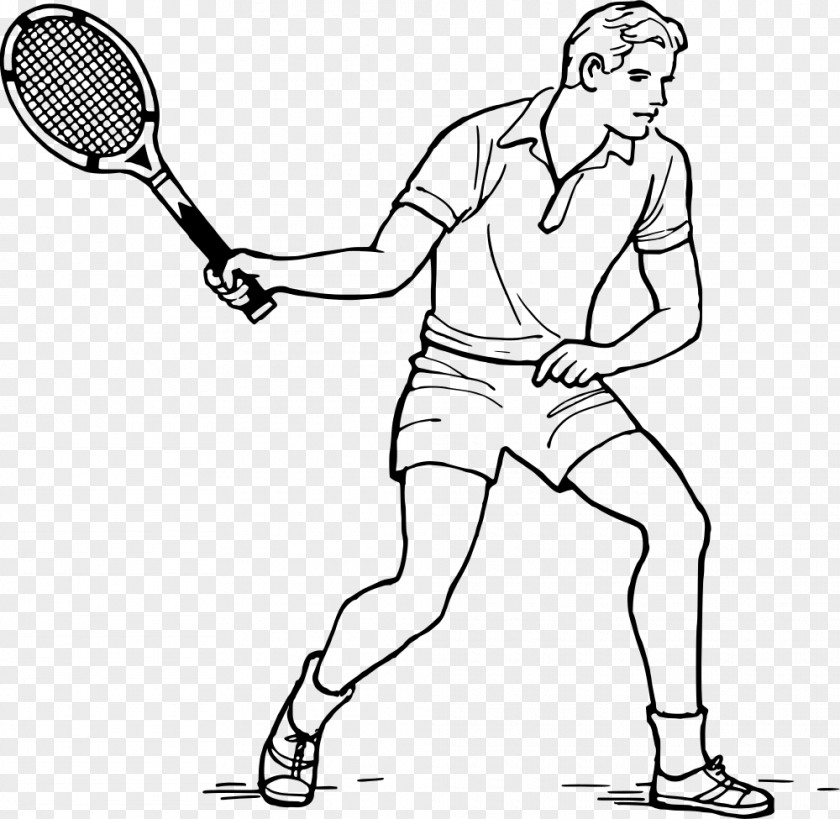 Tennis Balls Racket Drawing Rakieta Tenisowa PNG