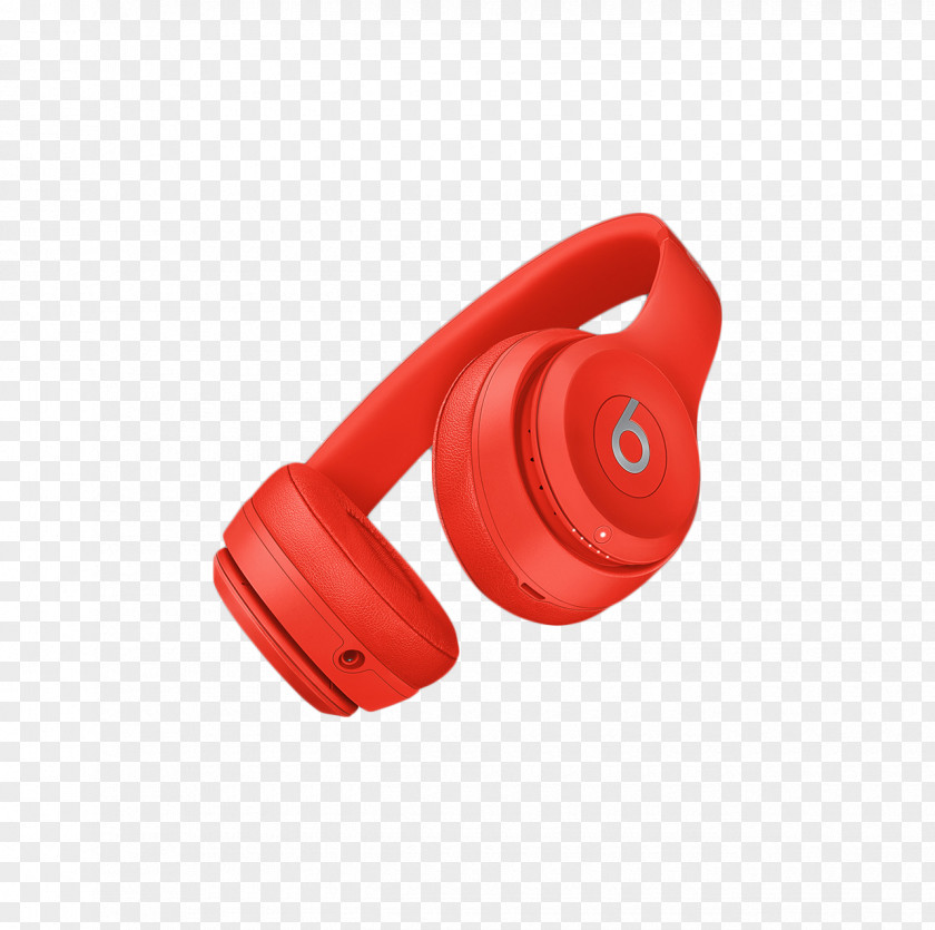 Bluetooth Beats Solo3 Electronics Headphones Product Red IPhone PNG