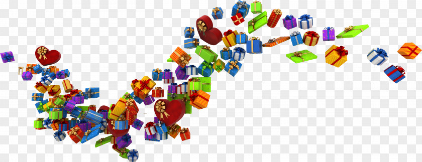 Christmas Tree Outline Gift Box Bag Shopping Image PNG