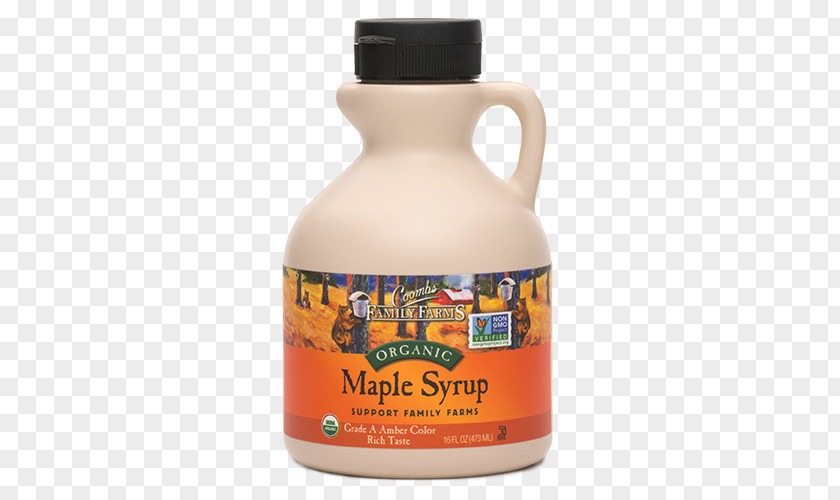 Family Organic Food Bascom Maple Farms, Inc. Farm Syrup PNG