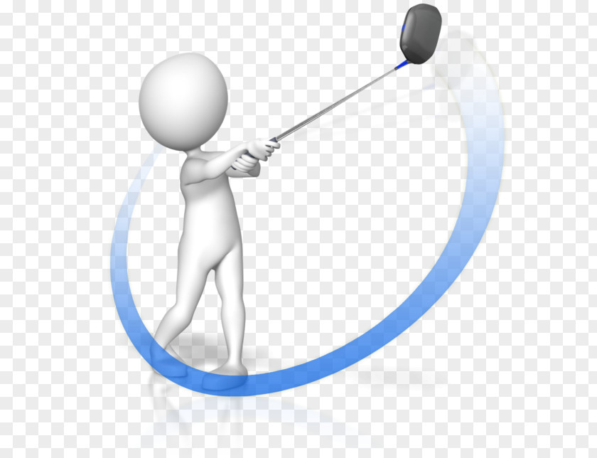 Golf Swing Communication Technology PNG