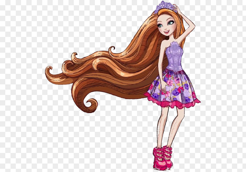Doll Ever After High Rapunzel Hairstyle Monster PNG