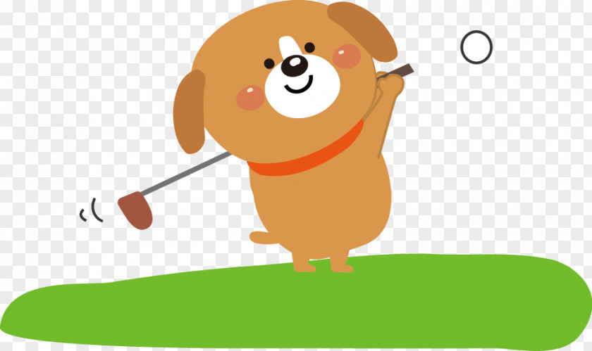 Golf Illustration Sports ターゲットバードゴルフ Dog PNG