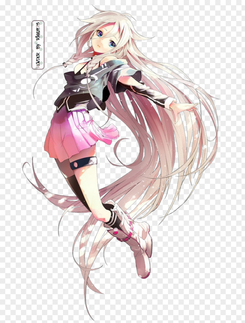 Hatsune Miku IA/VT Colorful Vocaloid 3 PNG