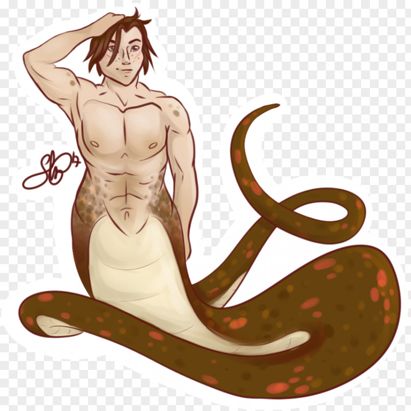 Mermaid Tail Cartoon Muscle PNG