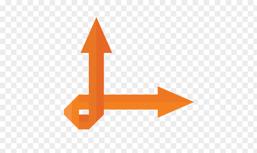 On Line Right Arrow PNG