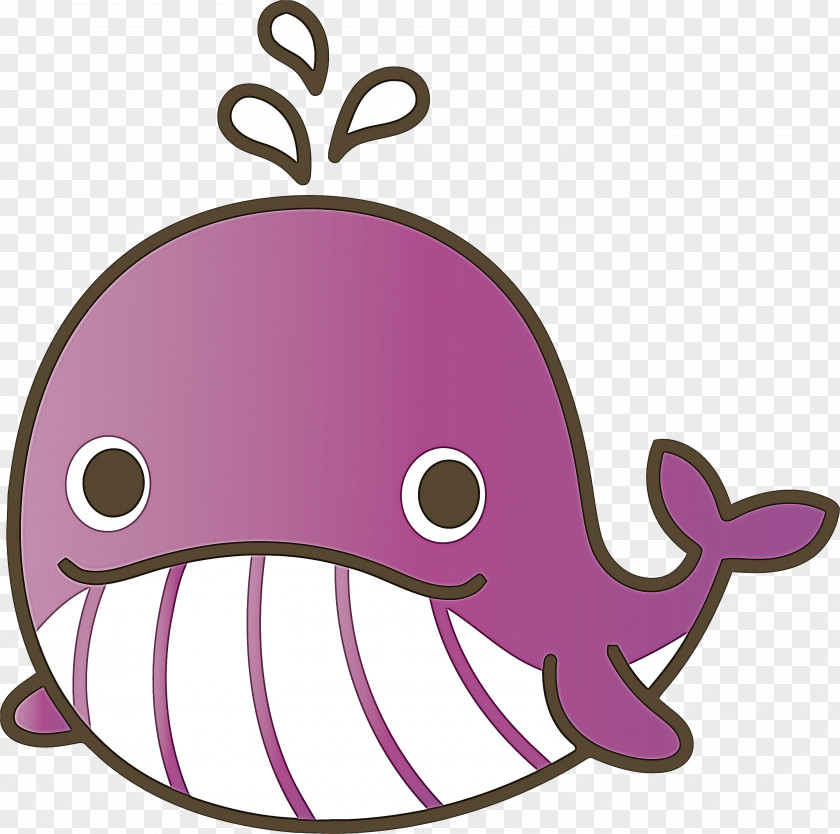 Pink Cartoon Cetacea Dolphin PNG