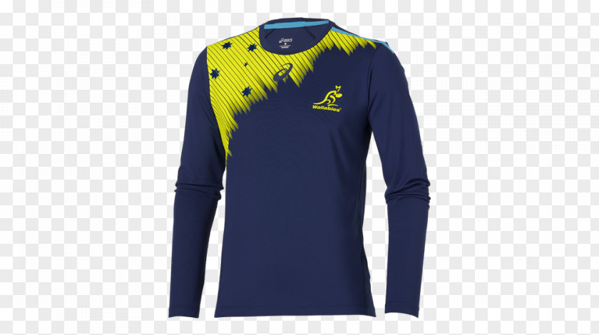 T-shirt Long-sleeved Sports Fan Jersey Australia National Rugby Union Team PNG