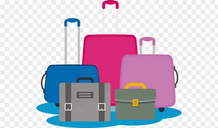 Travel Advertising Bag Suitcase PNG