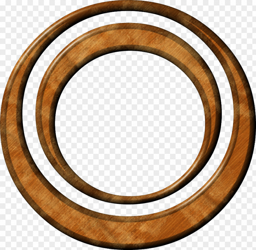 Beautiful Brown Ring Circle PNG