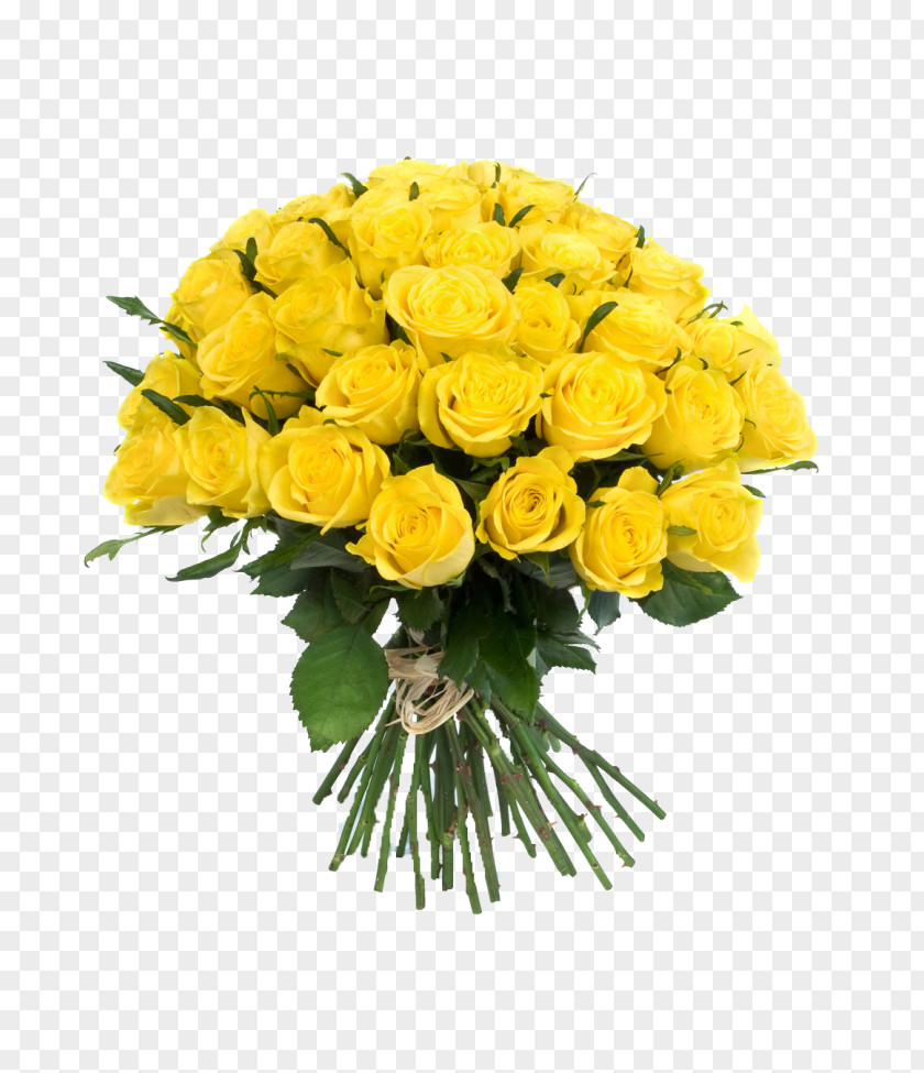 Bouquet Flowers Flower Yellow PNG