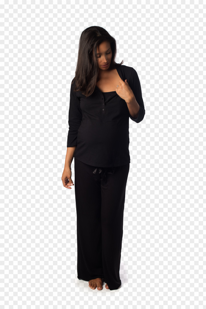 Dress Shoulder Sleeve Black M PNG