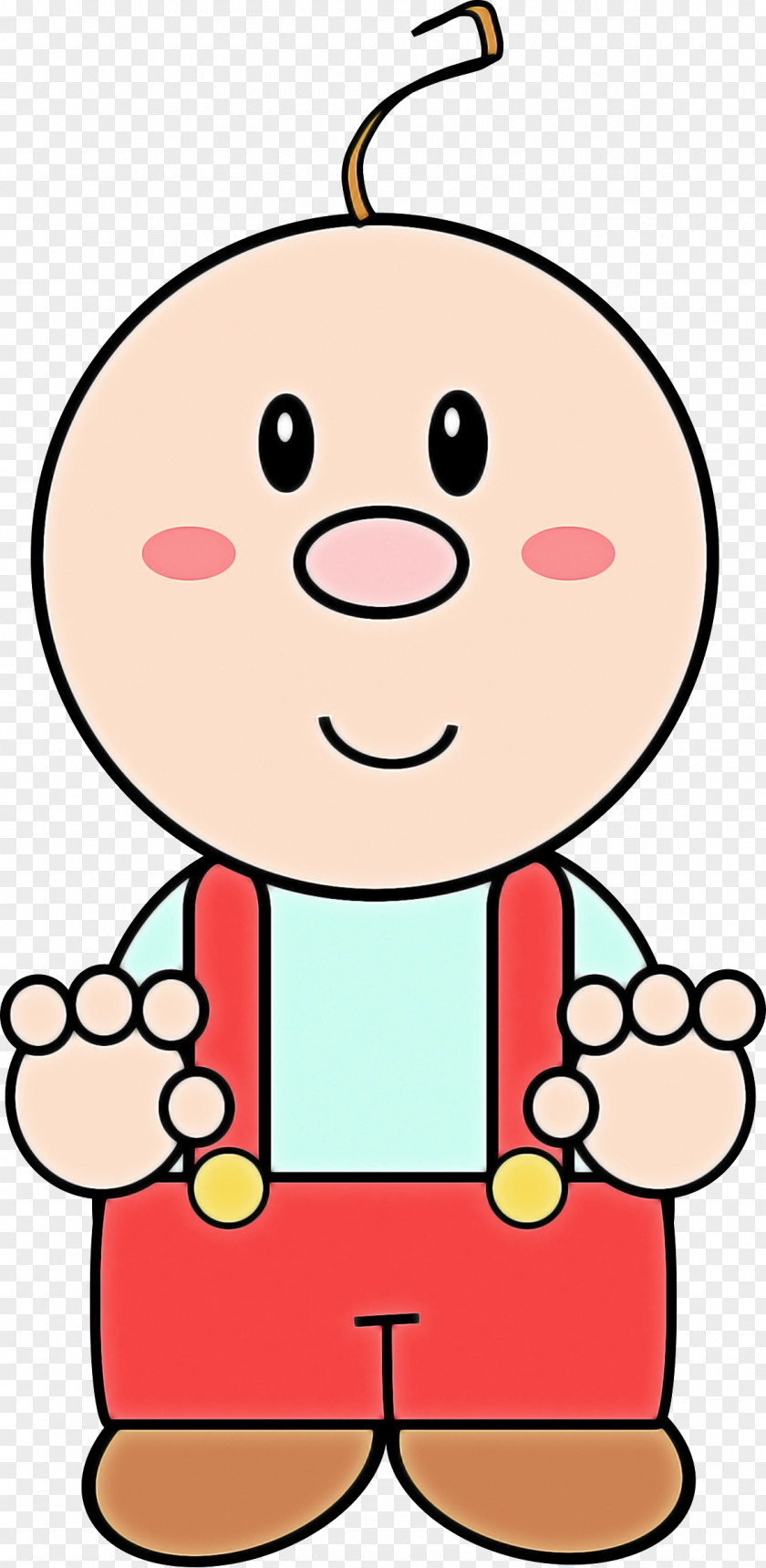 Finger Head Cartoon Cheek Pink Red Facial Expression PNG