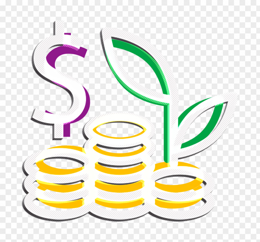 Logo Text Coins Icon Icons Money PNG