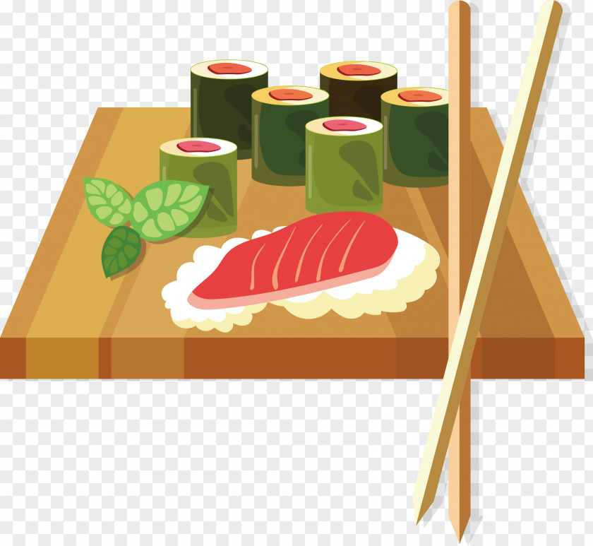 Japanese Sushi Asian Cuisine Sashimi Makizushi PNG