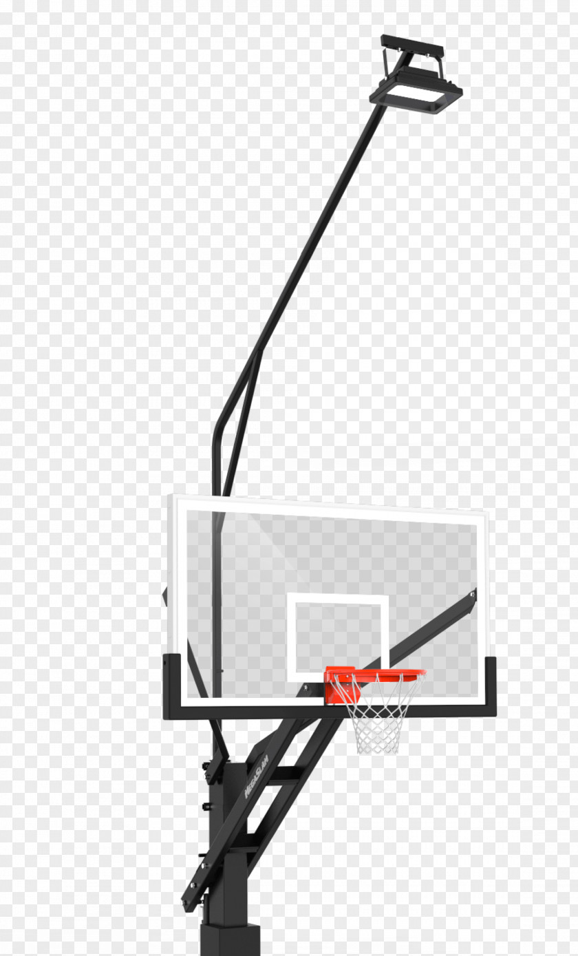 Lighted Basketball Court Markings Backboard Canestro Breakaway Rim Slam Dunk PNG