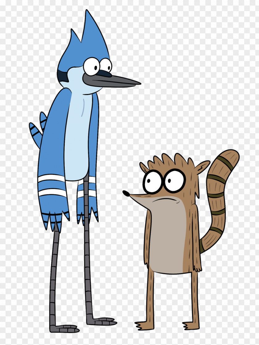 Mordecai And Rigby Mammal Bird Character Clip Art PNG