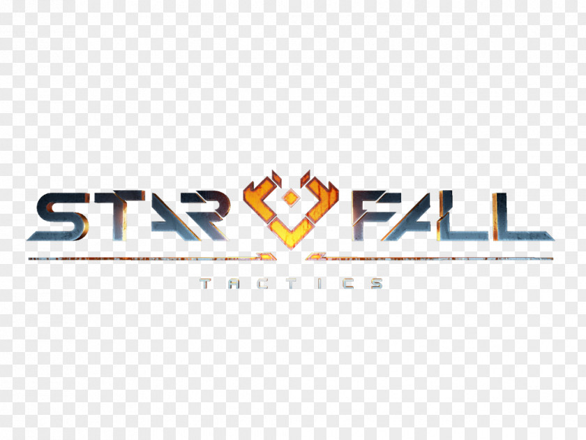 New Media Starfall Tactics Video Game Logo Outer Space PNG