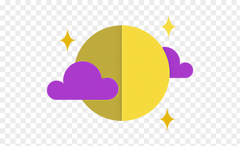 Yellow Purple Violet Logo Circle PNG