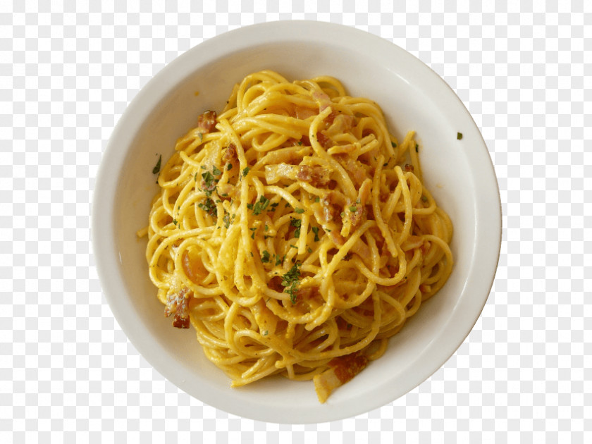 Bacon Carbonara Pasta Italian Cuisine Spaghetti PNG