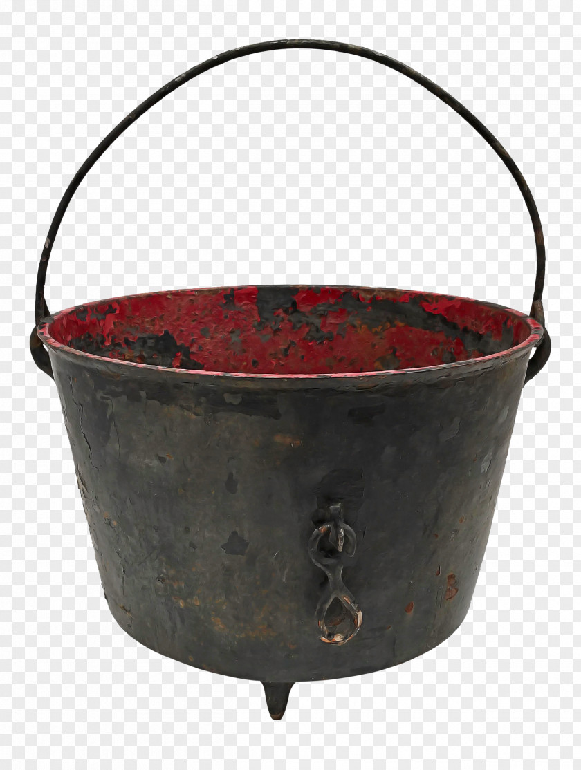 Bucket Iron Cauldron Metal PNG