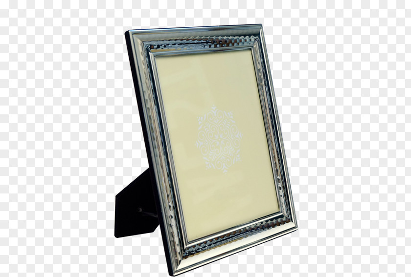 Silver Square Picture Frames Plating PNG