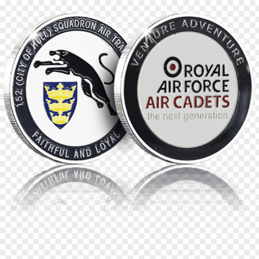 Coin Royal Air Force Cadets Challenge Badge PNG