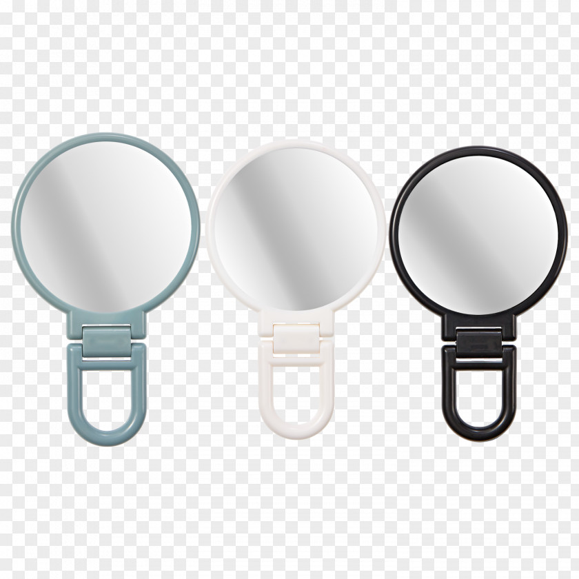 Magnifying Glass Material Light Mirror Compact Cosmetics PNG