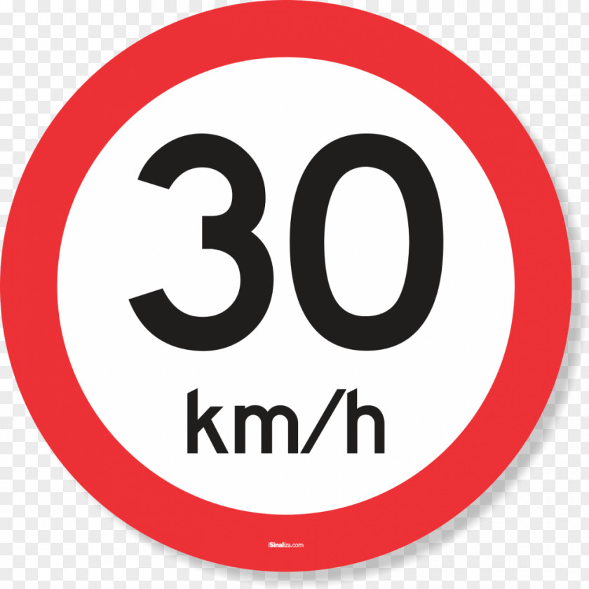Speed Limit 5 Prohibitory Traffic Sign United Arab Emirates PNG