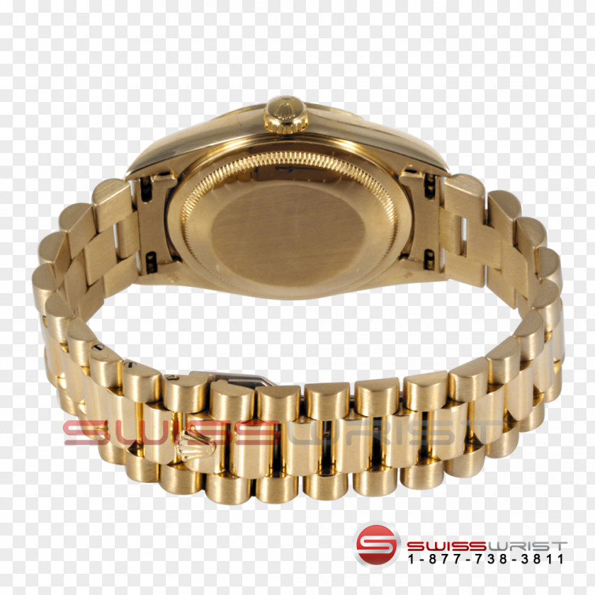 Watch Strap Rolex Gold Bracelet PNG
