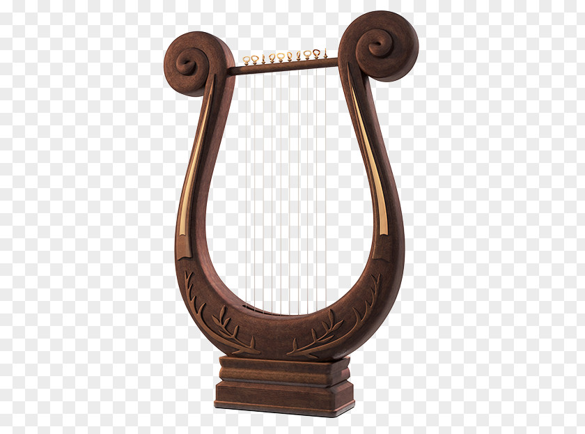 Western Musical Instruments Lyre Harp Greek String PNG