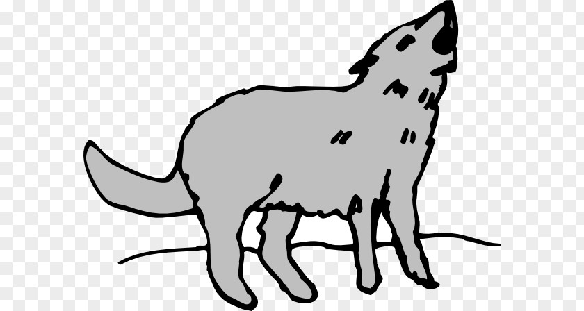 Coyote Cliparts Gray Wolf Howl Clip Art PNG