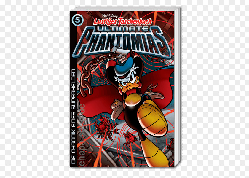 Donald Duck Pocket Books Superhero Comic Book PNG