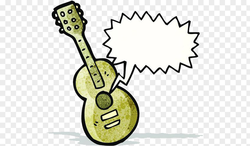 Electric Guitar Indian Musical Instruments Cartoon PNG